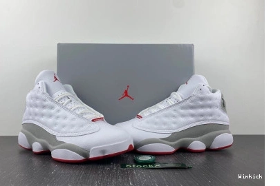GREY” AIR “WOLF JORDAN 13 1004